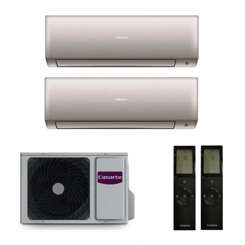 2imaqj732uq1a30mvutvu2potry8zsgy-1 Мульти-сплит комплект на 2 комнаты, Casarte 2U40CM1/R3 / CAS25CX1/R3-G - 2 шт. — изображение 1