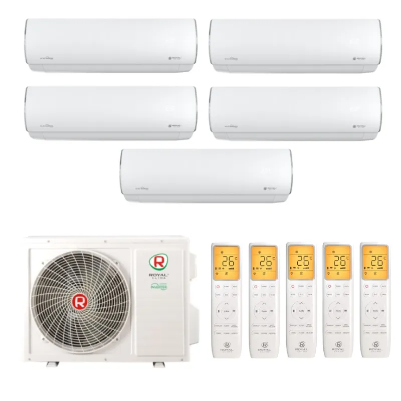 41bera4y139zumaldzovjwl91jg3f58y-1 Мульти сплит система на 5 комнат, Royal Clima 5TFM-42HN/OUT / RCI-PFF09HN - 5 шт. — изображение 1
