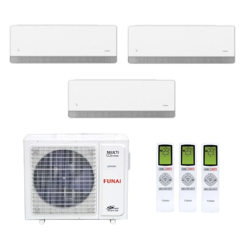 ai3400cp7ux8hoq28g3p2bbk2w8oo5x1 Мульти сплит система на 3 комнаты, Funai RAM-I-3OK60HP.01/U / RAM-I-KMS25HP.W01/S - 3 шт. — изображение 1