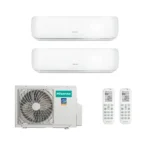 Мульти сплит система на 2 комнаты, Hisense AMW2-14U4RGC / AMS-09UW4RVETG00 - 2шт.