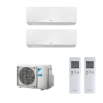 Мульти сплит система на 2 комнаты, Daikin 2MXM50A9 / FTXM25R - 2 шт.