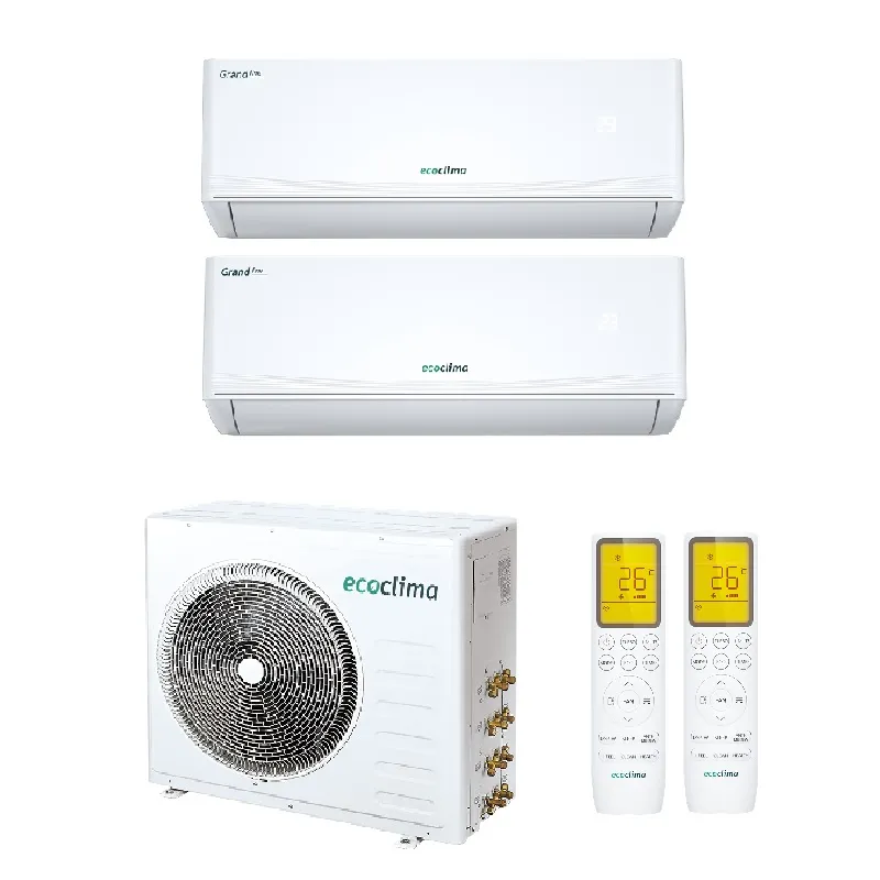 zh8vuqnya7g8lzyvmmyfijhctyut0ana-1 Мульти сплит система на 2 комнаты, EcoClima CM2-TC18/4R2 / CMWM-TC09/AA-4R2 - 2шт. — изображение 1