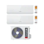 Мульти сплит система на 2 комнаты, Energolux ESAM18M2_AR2_DC2 / ESAS09M3_WF_AR2_DC - 2 шт